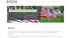 Desktop Screenshot of daviscemetery.org